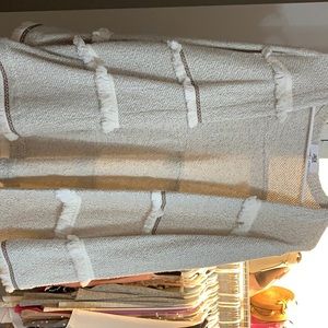 Cream fringed Cardigan by Jack by BB Dakota.
